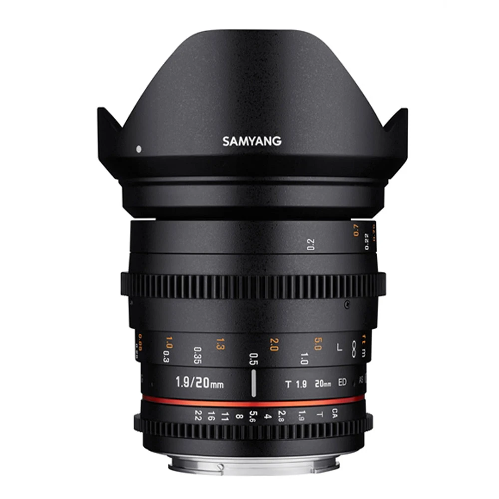 Samyang 20mm T1.9 VDSLR ED AS UMC Canon EF 1 Samyang 20mm T1.9 VDSLR ED AS UMC Canon EF