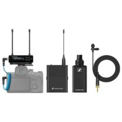 Sennheiser EW-DP ENG Set (R1-6) – Camera-Mount Digital Wireless Combo Microphone System