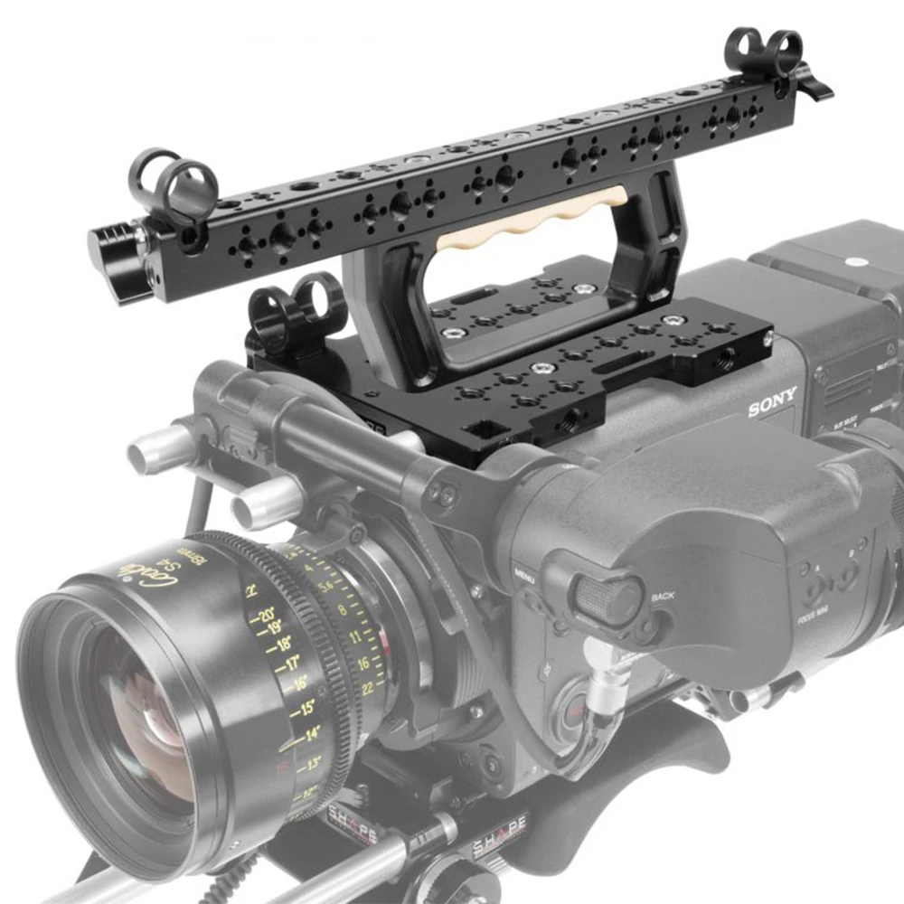 Shape VNTP Top Handgrip And Top Plate For Sony VENICE With 15 MM LW Front Rod Clamp 2 Shape VNTP Top Handgrip And Top Plate For Sony VENICE With 15 MM LW Front Rod Clamp - Image 2
