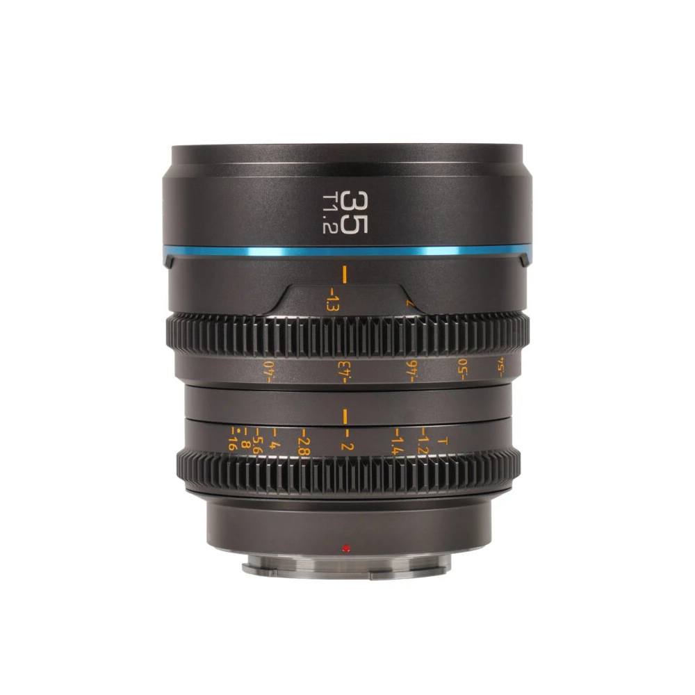 Sirui Nightwalker Series 35mm T1.2 S35 Manual Focus Cine Lens (L-Mount, Gunmetal Gray) 1 Sirui Nightwalker Series 35mm T1.2 S35 Manual Focus Cine Lens (L-Mount, Gunmetal Gray)
