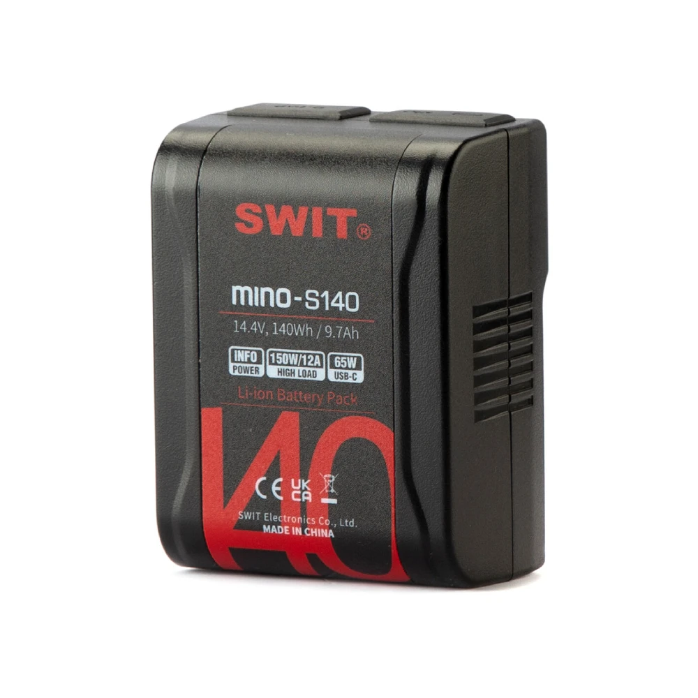 Swit MINO-S140 140Wh Pocket V-mount Battery Pack 1 Swit MINO-S140 140Wh Pocket V-mount Battery Pack