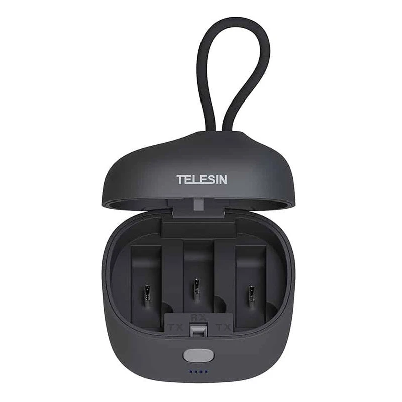 Telesin Charging Box For RODE Wireless Go & Go II 2 Telesin Charging Box For RODE Wireless Go & Go II - Image 2
