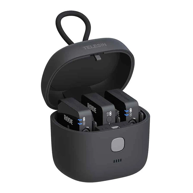 Telesin Charging Box For RODE Wireless Go & Go II 5 Telesin Charging Box For RODE Wireless Go & Go II - Image 5
