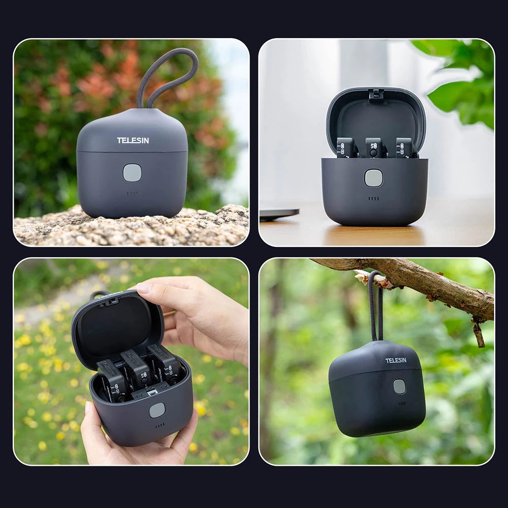 Telesin Charging Box For RODE Wireless Go & Go II 7 Telesin Charging Box For RODE Wireless Go & Go II - Image 7