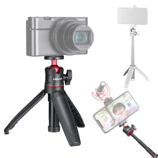 Ulanzi MT-08 Vlog-Tripod Hand Grip + Selfie Stick Black 11 Ulanzi MT-08 Vlog-Tripod Hand Grip + Selfie Stick Black - Image 11