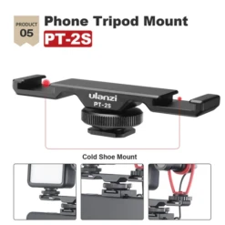 Ulanzi Smartphone Vlog Kit EXTRA: Tripod + Holder + LED + Mic -Cinegear Shop c30d e655 46b4 ae35 d1bcd02f8d57