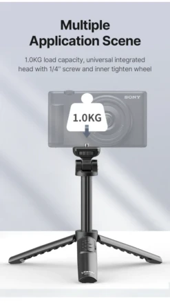 Ulanzi RMT-01 Selfiestick Tripod + Remote Camera/Smartphone -Cinegear Shop d557 84ca 4e08 a16a 5c4bf3438665 268517ab f8d4 4e8f 822b 264302f6f2dd