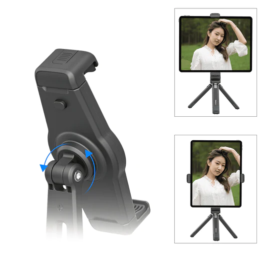 Ulanzi ST-20 360º Rotatable Tablet Holder For Tripod 8 Ulanzi ST-20 360º Rotatable Tablet Holder For Tripod - Image 8