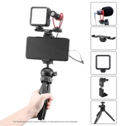 Ulanzi Smartphone Vlog Kit EXTRA: Tripod + Holder + LED + Mic -Cinegear Shop e9e6 aef8 4d4b 9f31 63e18d34ef28
