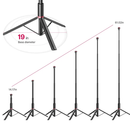 Ulanzi MT-54 150cm Selfie Stick Tripod For Phone + Camera 6 Ulanzi MT-54 150cm Selfie Stick Tripod For Phone + Camera - Image 6