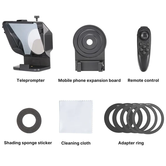 Ulanzi PT-15 Autocue Universal (For Camera + Smartphone) 9 Ulanzi PT-15 Autocue Universal (For Camera + Smartphone) - Image 9