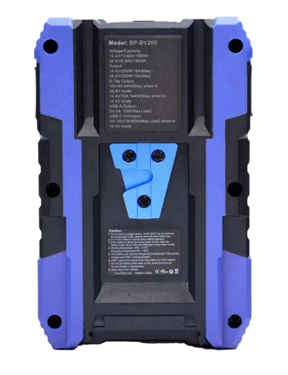 Fxlion Bi-Voltage V-Mount Smart Battery – 196Wh (14.4/28.8V) 3 Fxlion Bi-Voltage V-Mount Smart Battery – 196Wh (14.4/28.8V) - Image 3