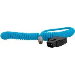 Kondor Blue D-Tap To LEMO 2-Pin 0B Male Power Cable (Coiled)