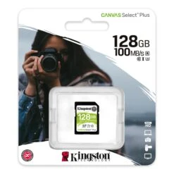 Kingston 128GB Canvas Select Plus SDXC -Cinegear Shop ktc product flash sdcards sds2 128gb 3 zm lg