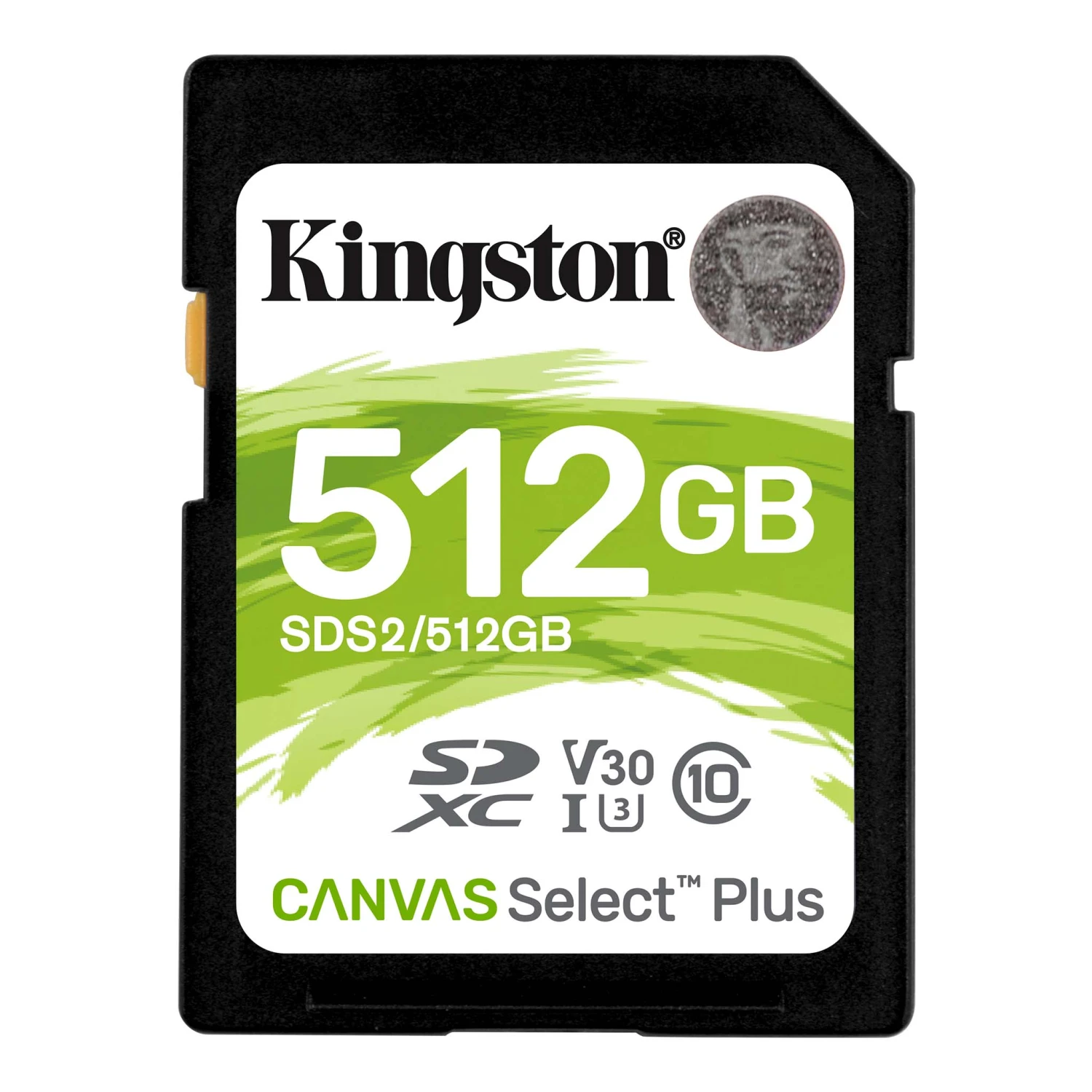 Kingston 512GB Canvas Select Plus SDXC 1 Kingston 512GB Canvas Select Plus SDXC