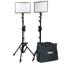 Ledgo E268CII Bi-color Kit W/ Light Stands (2 Lights W/ High Output)