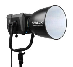 Nanlux Evoke 2400 Bi-Colour Spot Light With 45 Degrees Reflector -Cinegear Shop nx evoke24b product 55