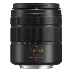 Panasonic Lumix G Vario 45-150mm F/4-5.6 ASPH MEGA O.I.S. Lens -Cinegear Shop panasonic mft 45 150mm f 4 5 6 zwart mega o 2