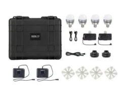 Nanlite PavoBulb 10C Quad Kit -Cinegear Shop pavobulb 10c nanlite quad sale case amsterdam 2