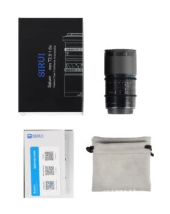 Sirui 50mm T2.9 Blue Flare 1.6X FF Anamorphic DL Mount (Carbon Fiber) -Cinegear Shop si saturn 50 product image 1 scaled 1