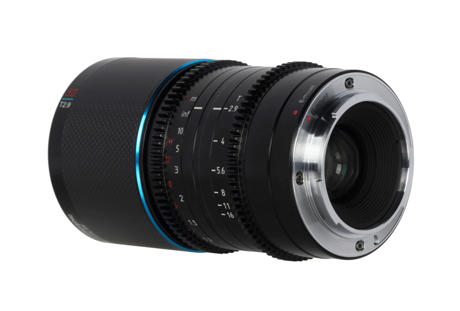Sirui 50mm T2.9 Blue Flare 1.6X FF Anamorphic Z Mount (Carbon Fiber) 3 Sirui 50mm T2.9 Blue Flare 1.6X FF Anamorphic Z Mount (Carbon Fiber) - Image 3