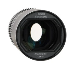 Sirui 75mm T2.9 Blue Flare 1.6X FF Anamorphic DL Mount (Carbon Fiber) -Cinegear Shop si saturn 75 product image 6 scaled 1