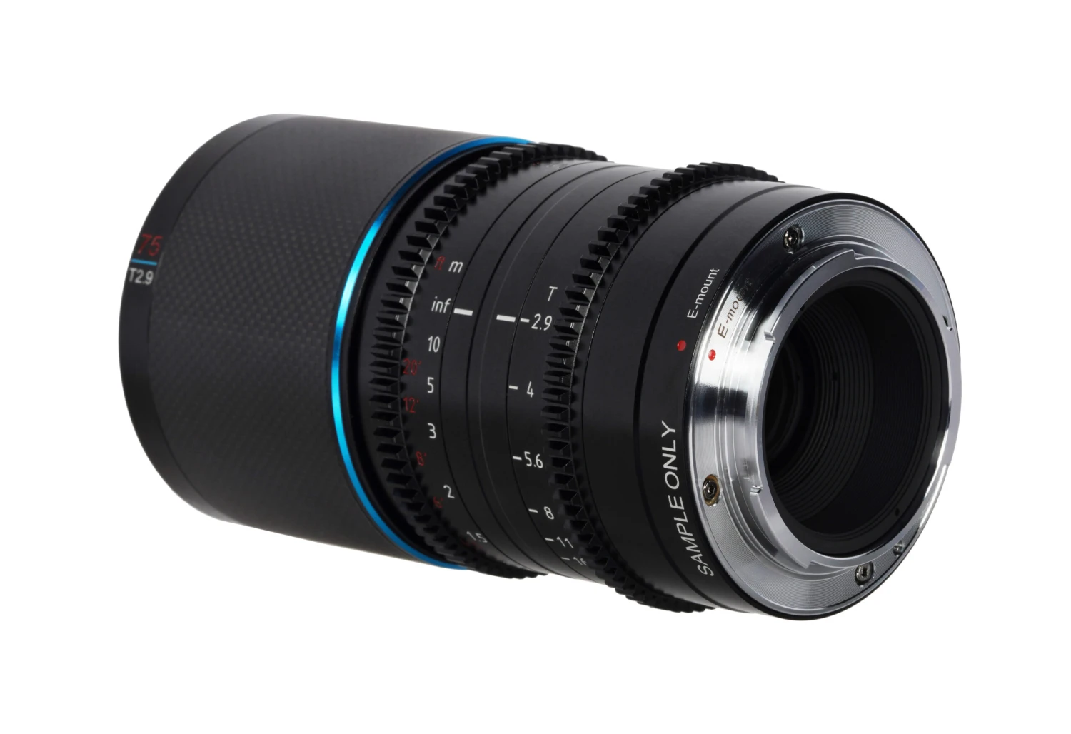 Sirui 75mm T2.9 Neutral Flare 1.6X FF Anamorphic Z Mount (Carbon Fiber) 4 Sirui 75mm T2.9 Neutral Flare 1.6X FF Anamorphic Z Mount (Carbon Fiber) - Image 4