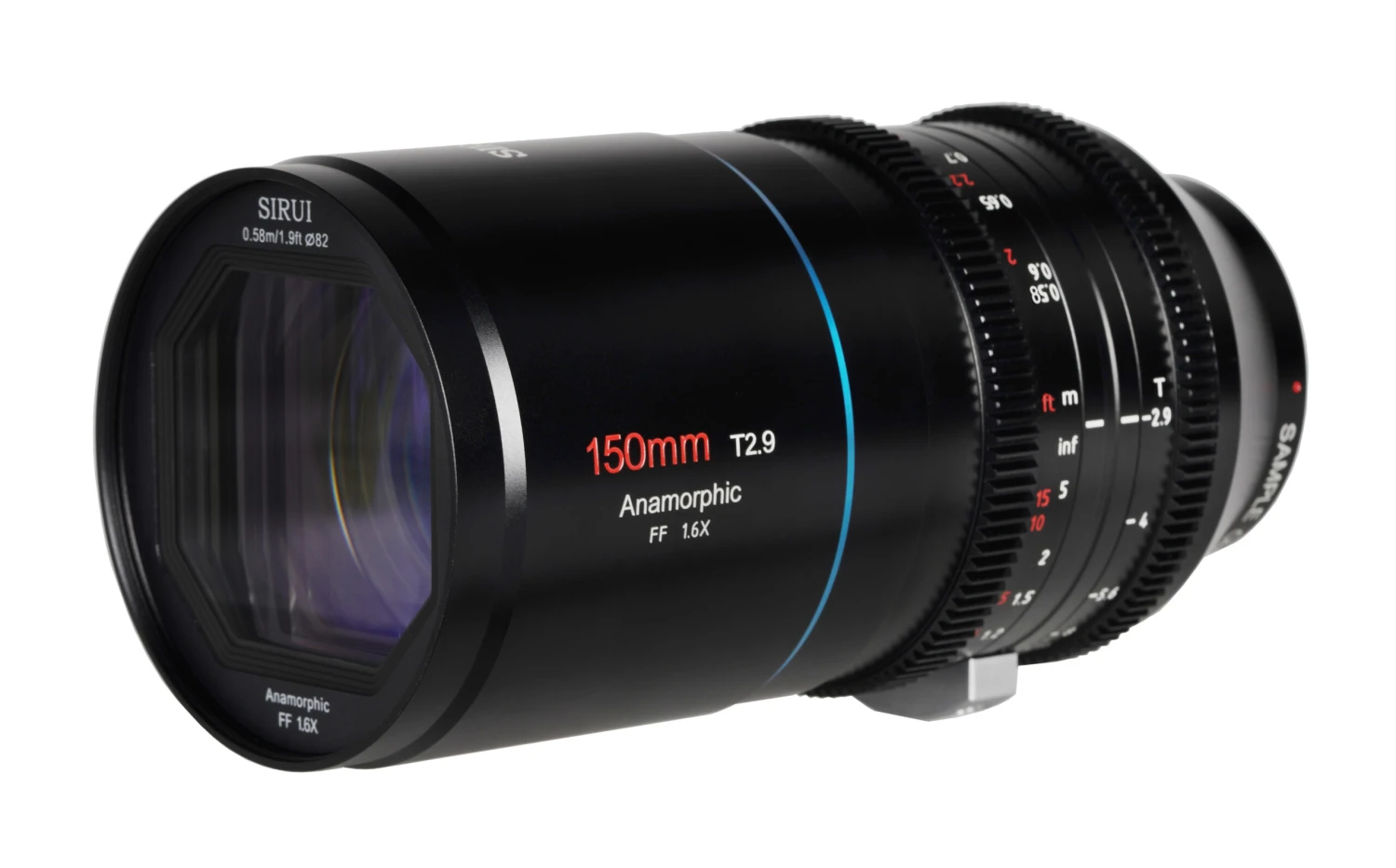 Sirui Venus 150mm T2.9 1.6x Full-Frame Anamorphic Lens 3 Sirui Venus 150mm T2.9 1.6x Full-Frame Anamorphic Lens - Image 3