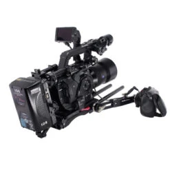 Tilta ES-T14 Rig For Sony FS5 Incl. Battery Plate 5 Tilta ES-T14 Rig For Sony FS5 Incl. Battery Plate -Cinegear Shop sony fs5 right three quarter back legacy