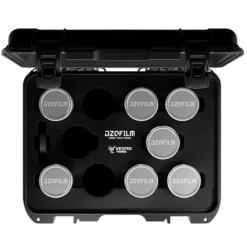 DZOFILM Vespid Retro 7 Lens Kit With Hard Case – PL Mount With EF Bayonet (Silver) -Cinegear Shop 安全箱渲染 02